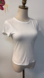 Reformation White Tee, XS