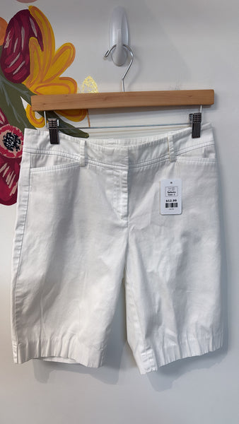 Talbots White Perfect Shorts, 2