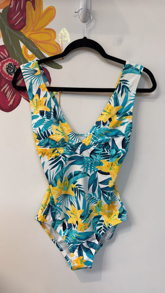 Lands End One Piece Swimsuit, 6 Long