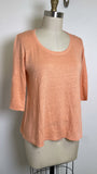 Eileen Fisher 100% Linen Top, S Petite
