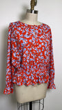 Ann Taylor Red Top, L