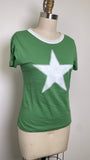 Let Luv for Anthopologie Green Tee, M
