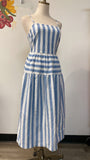 Universal Thread Blue Stripe Dress, XS