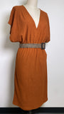 Zara Brown Dress, S