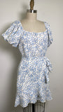 Speechless White/Blue Dress, L