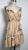 New Southern Fried Chics Tan Dress, M