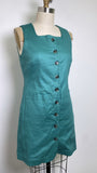 New Banana Republic Green Linen Dress, S