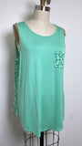 Betsey's Boutique Shop Green Top, L