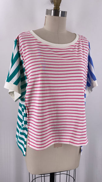 New ee:some Stripe Top, L