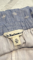 Tantrums Blue Wide Leg Pants, XXL