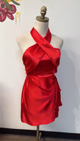 Here Comes the Sun Red Dress, S
