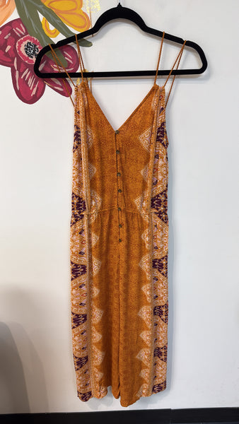 Xhilaration Yellow Jumpsuit, S