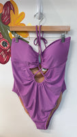 New J. Crew Purple One Piece Swimsuit, 20