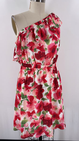 New Andree One Shoulder Dress, L