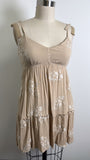 Live to be Spoiled Tan Dress, M