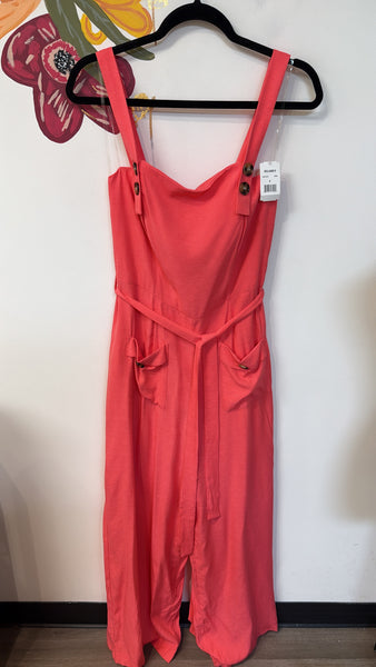 New Midnight Doll Coral Jumpsuit, 9