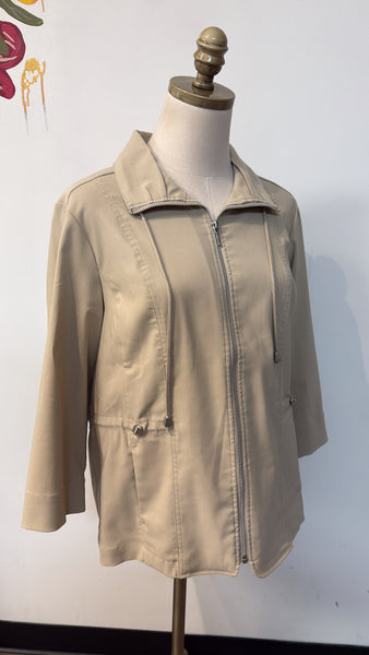 New Christopher & Banks Tan Jacket, S