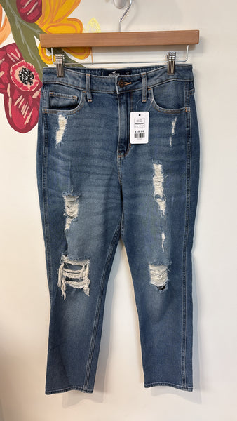 Hollister Ultra High Rise Mom Jeans, 5 Short