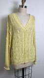 Pol Yellow Sweater, M