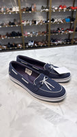 Grasshoppers Blue Loafers, 8 Narrow