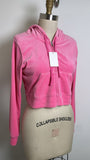 Hollister Pink Hoodie Cardigan, M
