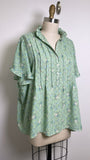 Max Studio Green Top, 2X