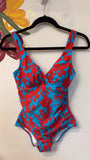 New Seekers Red/Blue One Piece Swimsuit, 10