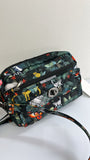 Lug Jungle Print Wildlife Switch Convertible Crossbody Bag, 9"x6.25" (retail $75)