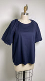 Banana Republic Blue Top, L