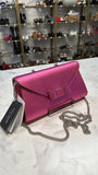 New Kate Spade Morgan Bow Embellished Envelope Flap Pink Crossbody Bag, 8.75"x5"