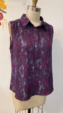 Cabi Snake Print Top, M