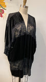 Betsey Johnson Black Topper, One Size