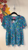 Lilly Pulitzer Blue Top, XS