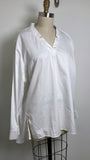 Soft Surroundings White Top, 3X