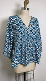 Mary Square Green Top, XL