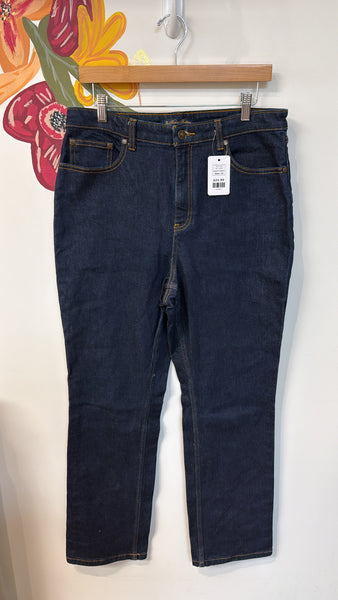 Brooks Brothers Straight Leg Jeans, 14