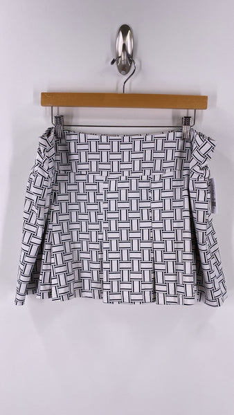 Tail White/Black Skirt, XL