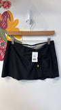 Cabana Life Black Swim Skort, M (retail $52)