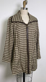 Eden Court Brown Houndstooth Jacket, L