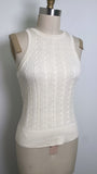 New Banana Republic Ivory 100% Merino Wool Sweater, S