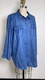 Talbots Chambray Top, 2X
