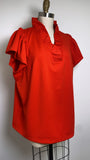 Crown & Ivy Red Top, XXL