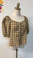 Universal Thread Gingham Top, XS