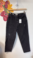 Universal Thread Black Vintage Straight Jeans, 4