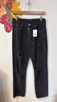 Aeropostale Black 90s Baggy Jeans, 6