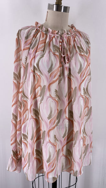 Entro Pink Top, 1X