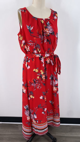 Apt. 9 Red Dress, XL
