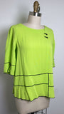 Ali Miles Green Top, S Petite