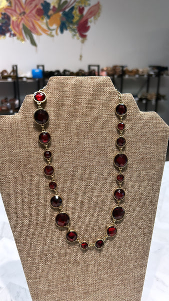 Red/Gold Necklace