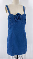 Porridge Denim Dress, L